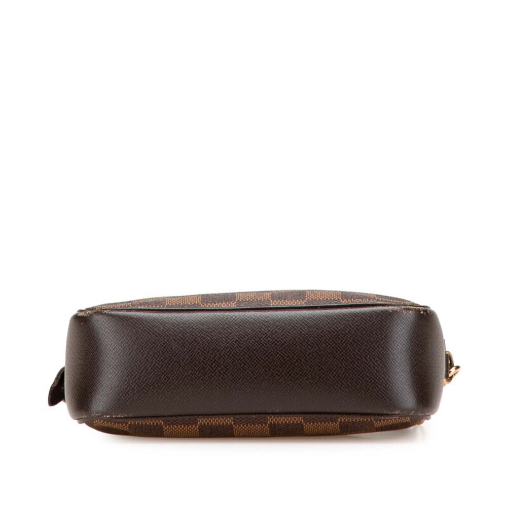 Louis Vuitton Truss Makeup Handbag Accessory Brown Leather - Picture 3 of 8